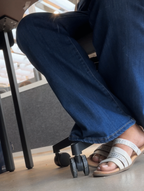 Latina Girl in French Tip Nearly Caught Me - Image 4