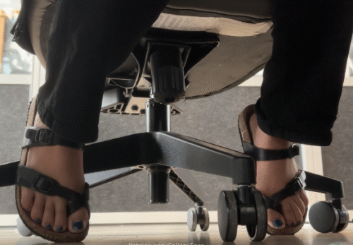 She hit my foot with her Birkenstock Sandal - Image 2